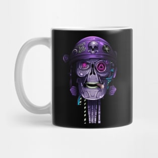 Retro Robo Skull Mug